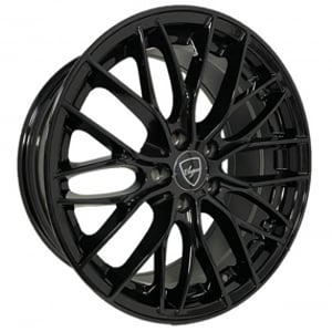 20" Elegant Wheels E010 Gloss Black Rims