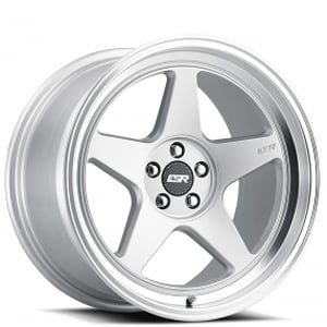 18" ESR Wheels CR5 Hyper Silver JDM Style Rims