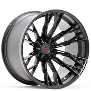 20" Ferrada Wheels FTR11 Noir Black Off-Road Flow Formed Rims
