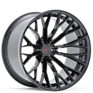 20" Ferrada Wheels FTR9 Obsidian Black Off-Road Flow Formed Rims