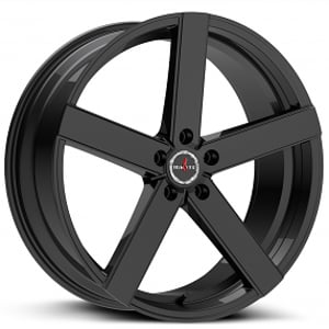 22x8.5" Ignite Wheels Spark Gloss Black Rims