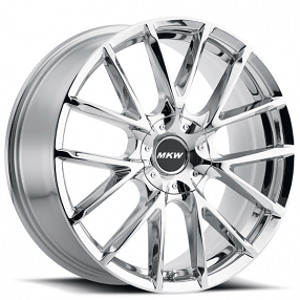20" MKW Wheels M123 Chrome Rims 