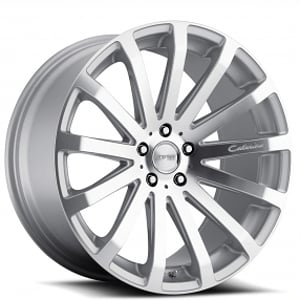 20" MRR Wheels HR9 Silver with Machined Face Rims 