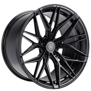 20" Rohana Wheels RFX17 Gloss Black Rims