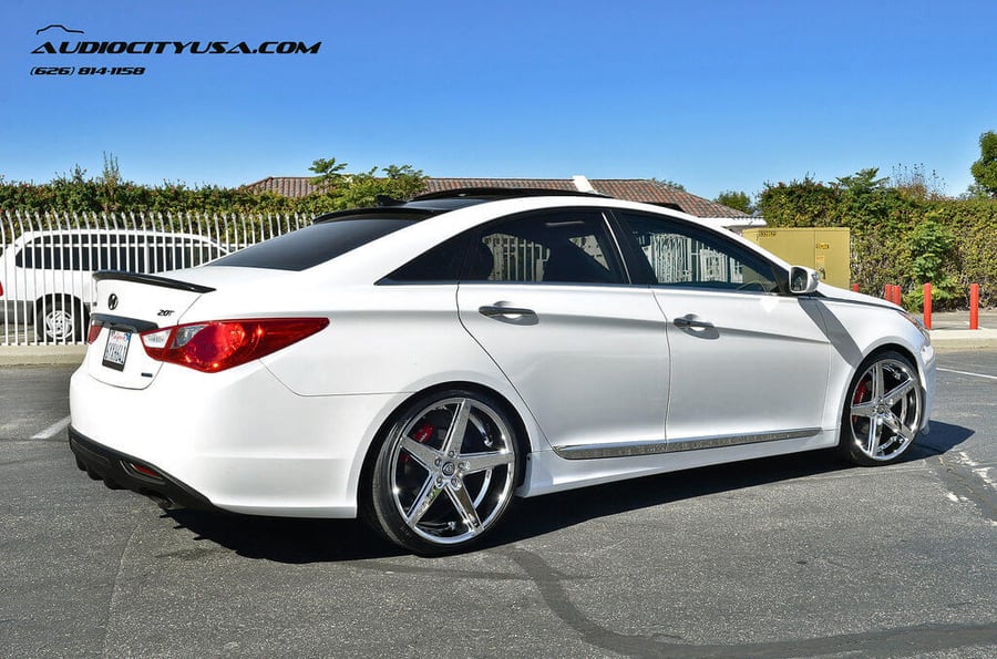20" Lexani R Four Chrome Wheels