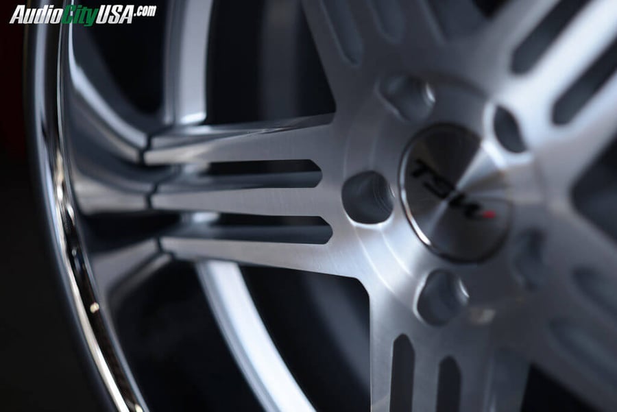 20" TSW Wheels Nouvelle Brush face chrome lip