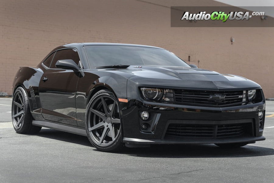 20" Rohana Wheels RC7 Matte Graphite Deep Concave Rims with GoodYear Eagle F1 Tires