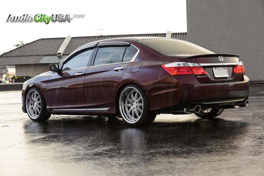 20" Rennen Wheels CSL 1 Silver with Chrome Step Lip Rims
