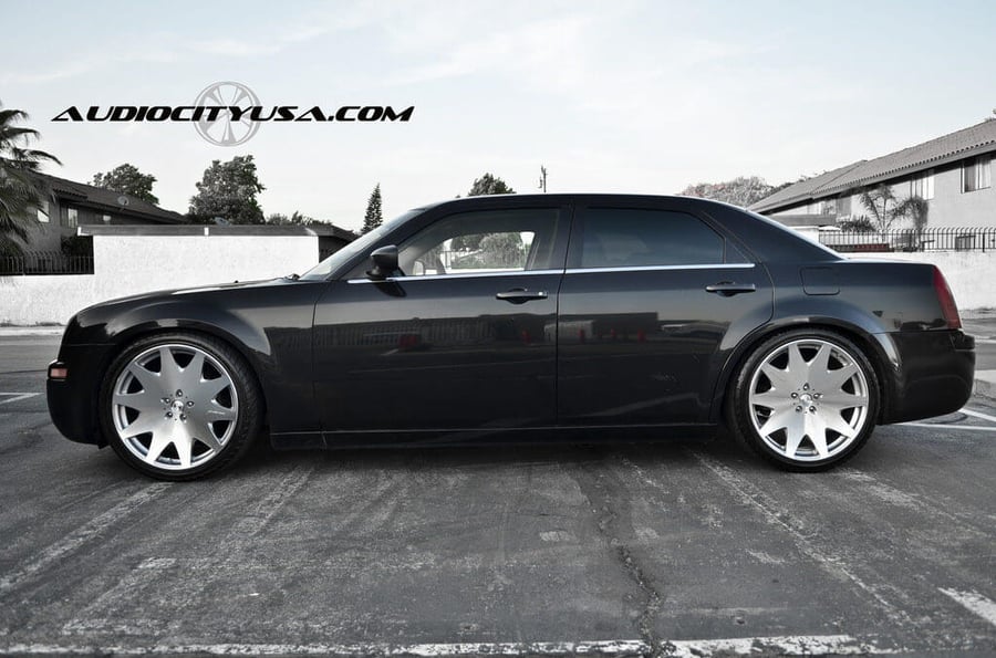22" MRR Wheels HR3 Silver with Machined Face Rims