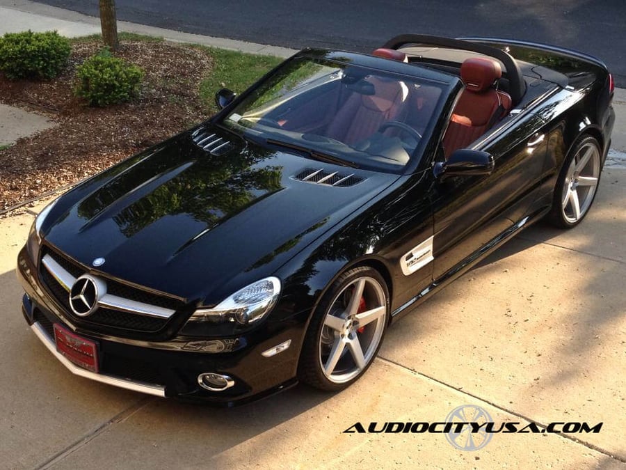 20" XO Miami wheels | 2009 Mercedes Benz SL 550 AMG PKG