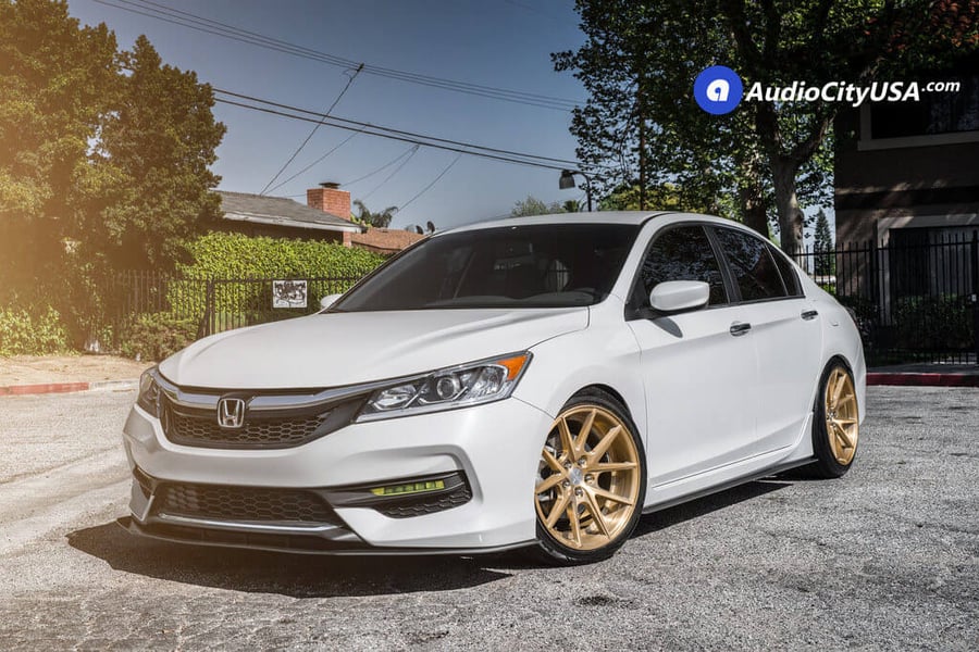 1_2017_Honda_Accord_Rennen_19x9.5_crl_55_wheels_Rims_Brush_Champagne_AudioCityUsa