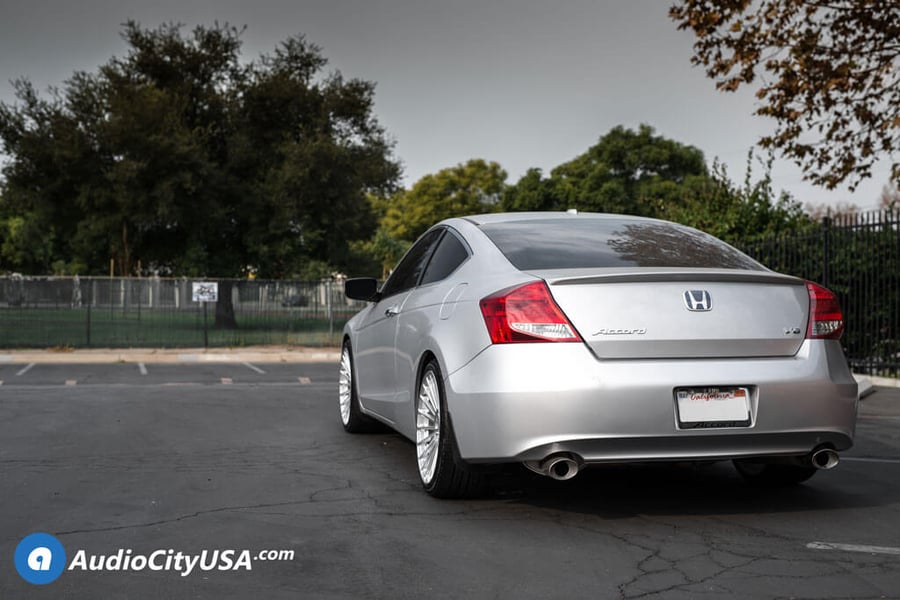 19" TSW Wheels Turbina Titanium Silver Rotary Forged Rims for 2009 Honda Accord Coupe V6