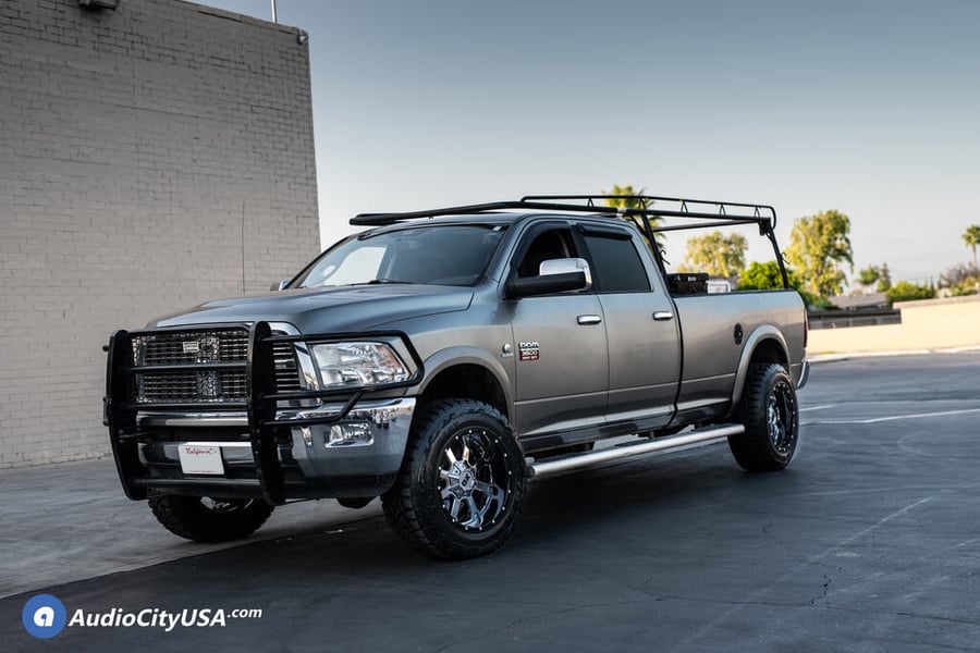 20" XD Wheels XD202 Buck 25 Chrome with Black Milled Lip