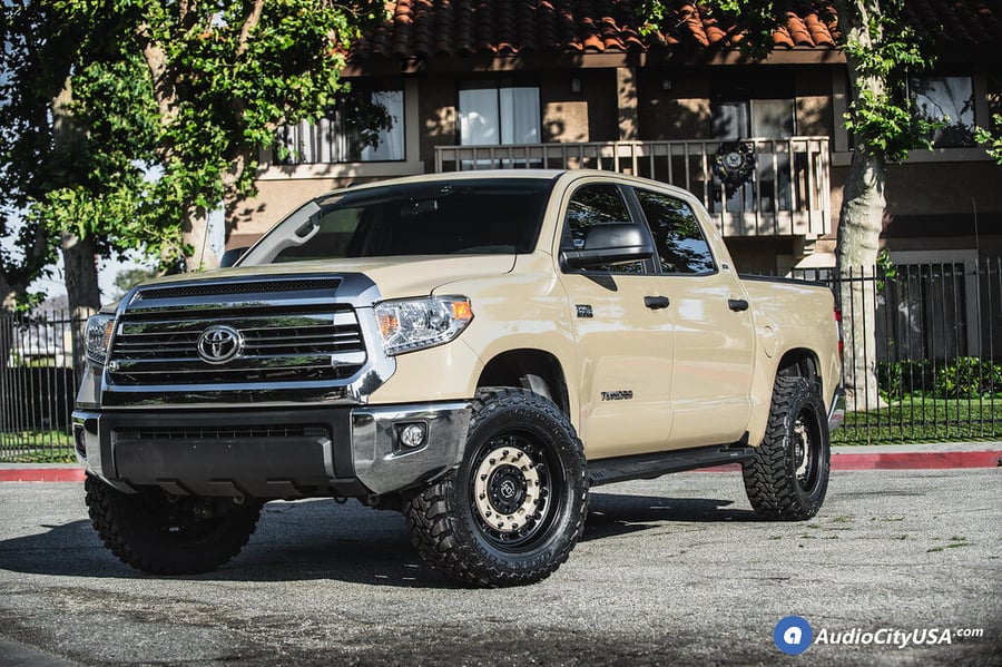 20" Black Rhino Wheels Arsenal Sand on Black Off-Road Rims | Toyo Open Country MT Tires