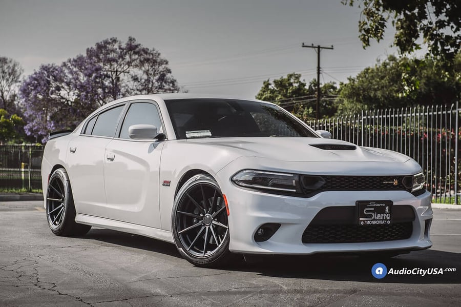 20" Staggered Rohana Wheels RFX1 Matte Black Rims
