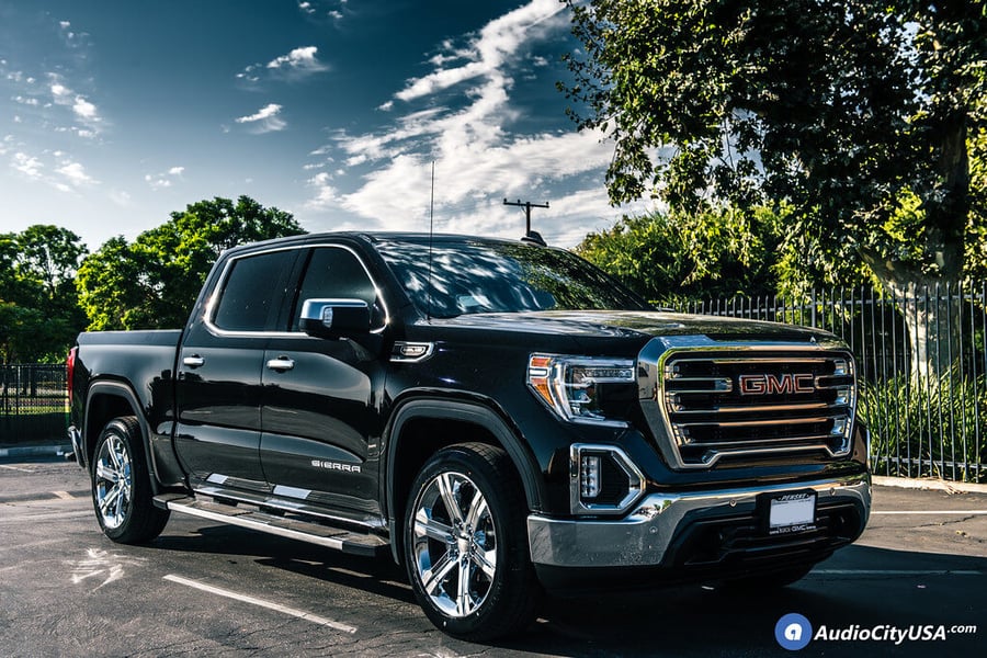 22" GMC Sierra Wheels FR 47 Chrome