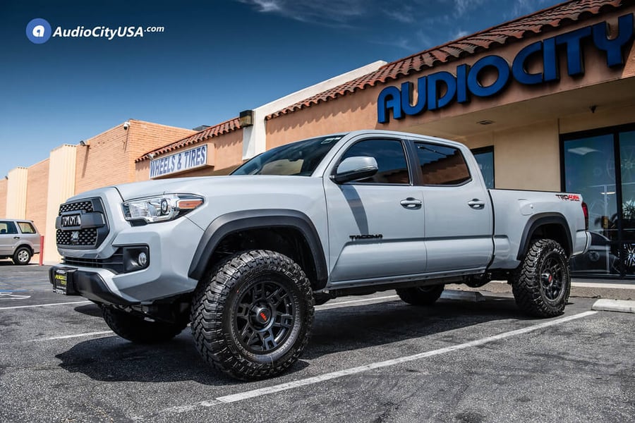 17" TRD Wheels Satin Black OEM Replica Rims