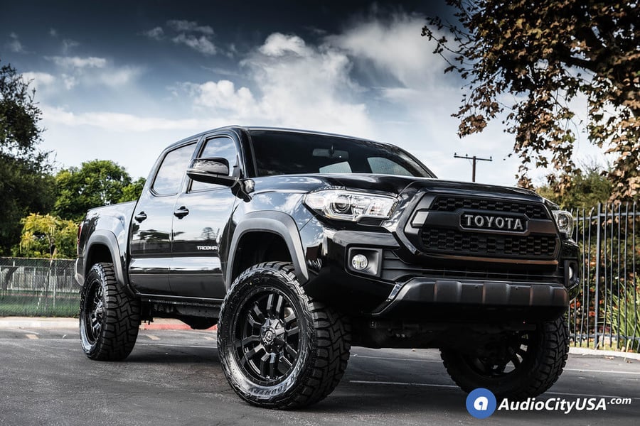 20" Fuel Wheels D596 Sledge Matte Black