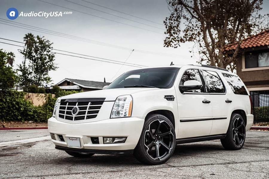 24x10" Giovanna Dalar-X Gloss Black with Machined Face Wheels