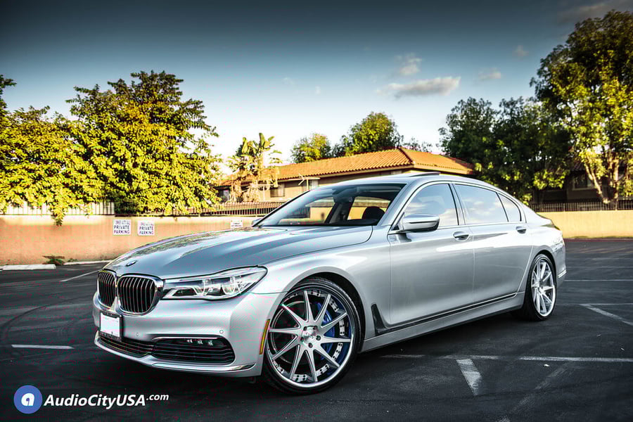 22" Staggered Azad Wheels
