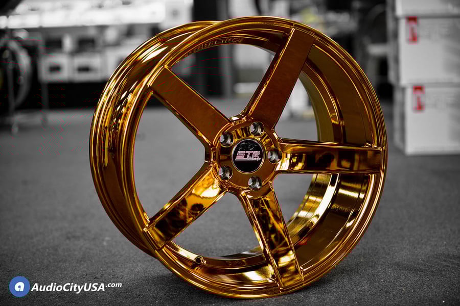 STR Wheels 607 Candy Copper Rims deep concave Audio City USA