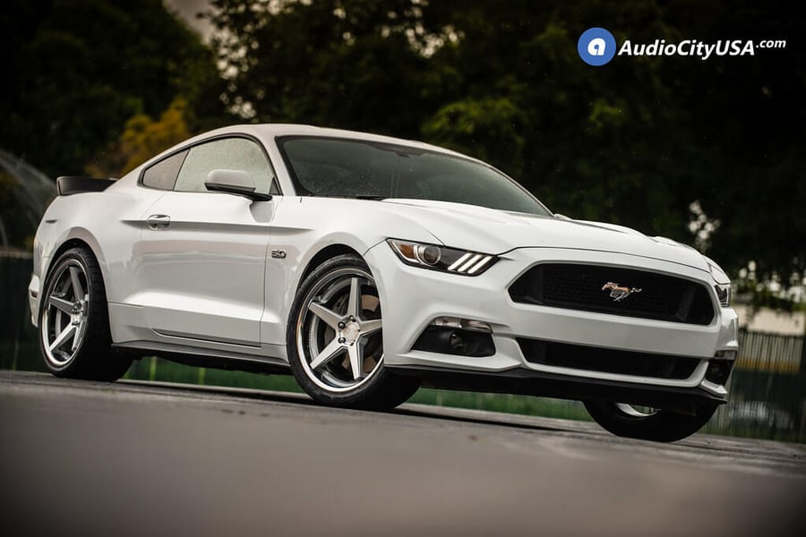 20" Staggered Ferrada Wheels FR3 Silver Machined Chrome Lip Rims