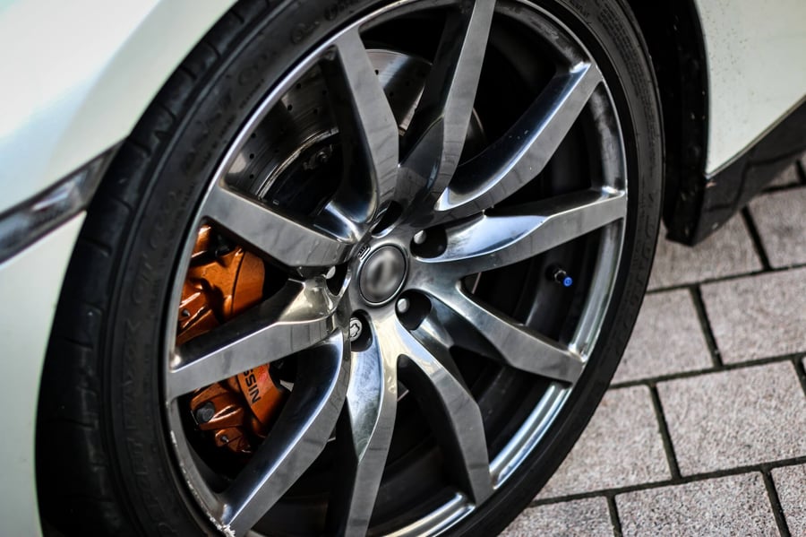 nissan after-market wheels