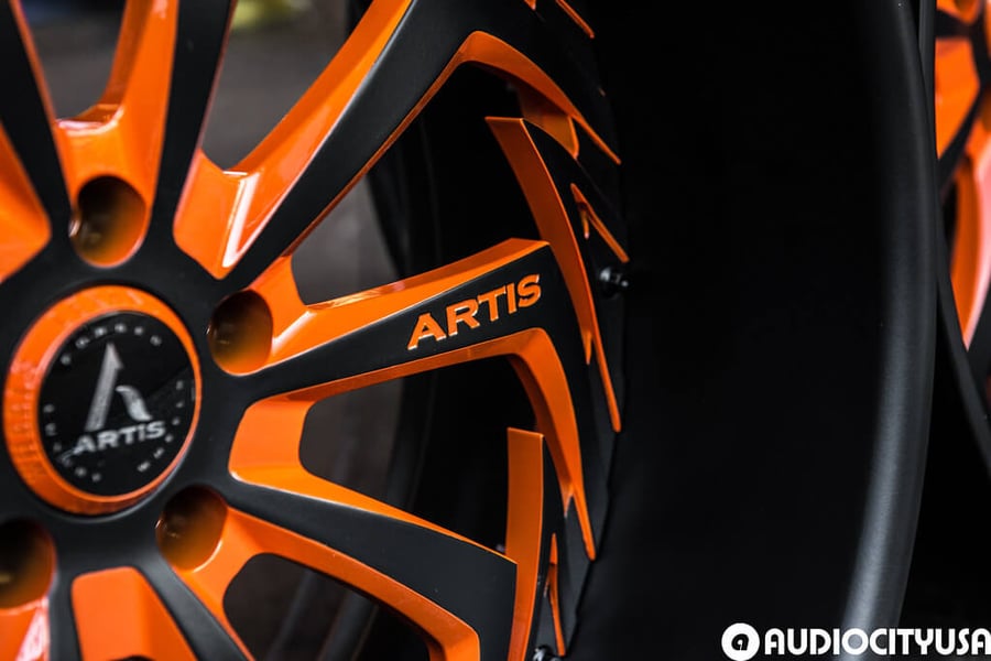 Artis Forged Wheels Royal on Audio City USA