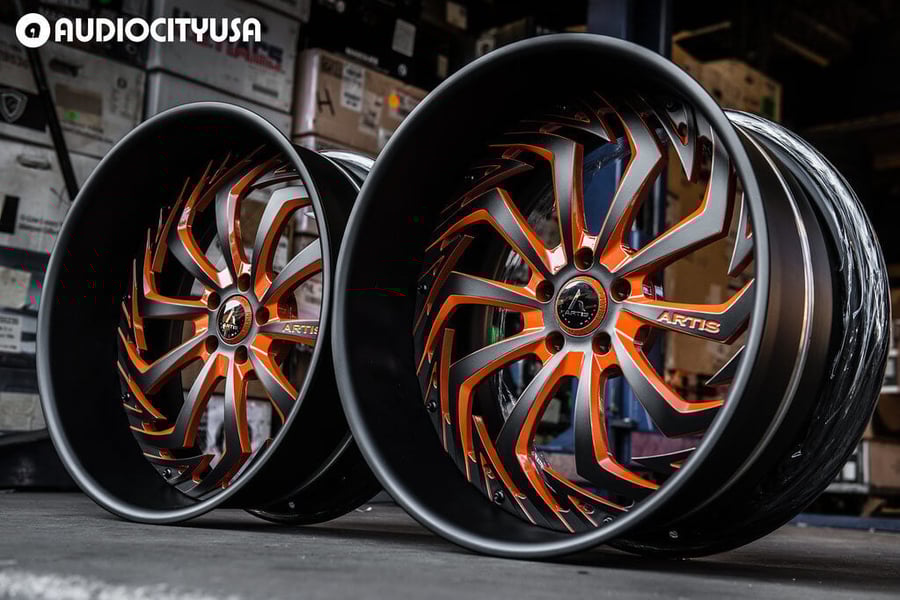 Artis Forged Wheels Royal on Audio City USA