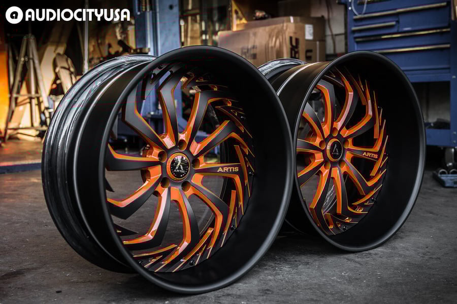 Artis Forged Wheels Royal on Audio City USA