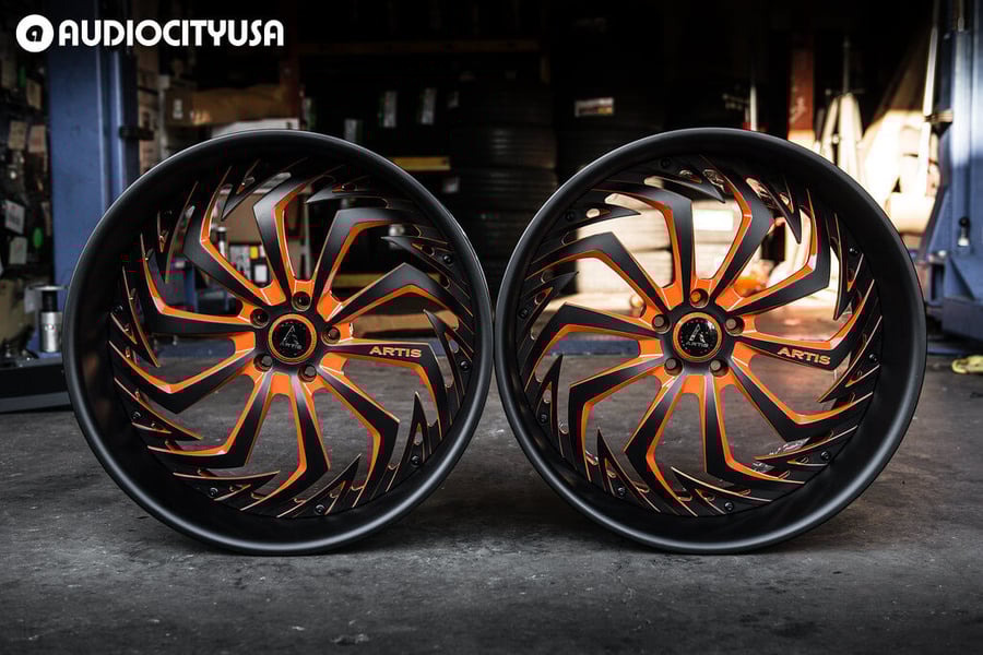 Artis Forged Wheels Royal on Audio City USA