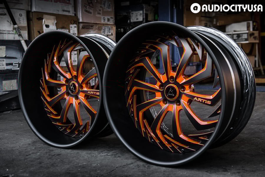 Artis Forged Wheels Royal on Audio City USA