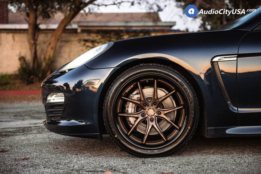 20″ Lexani Wheels R-Twelve Satin Bronze Face
