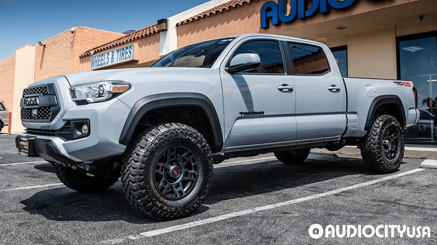 17" Matte Gray Toyota TRD Pro Wheels – Set Of 4 – Fits Tacoma, 4Runner, FJ Cruiser – 6x5.5 Bolt Pattern