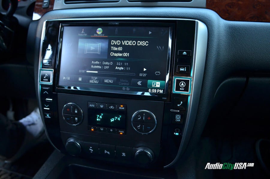 Alpine X009GM 9" screen ONE of the first to be installed in Southern