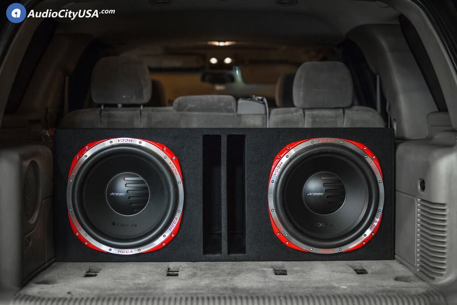 Orion HCCA Subwoofer Sub and 2 RE Audio SA 3000.1 Amplifiers