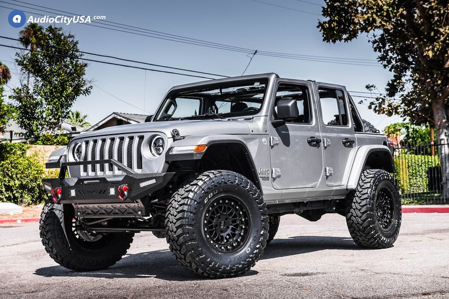 18″ Black Rhino Wheels Off-Road Rims For 2018 Jeep Wrangler JL