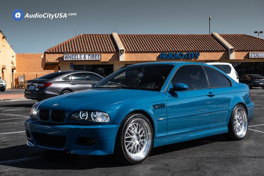 19" Staggered ESR Wheels SR01 For 2004 BMW E46 M3