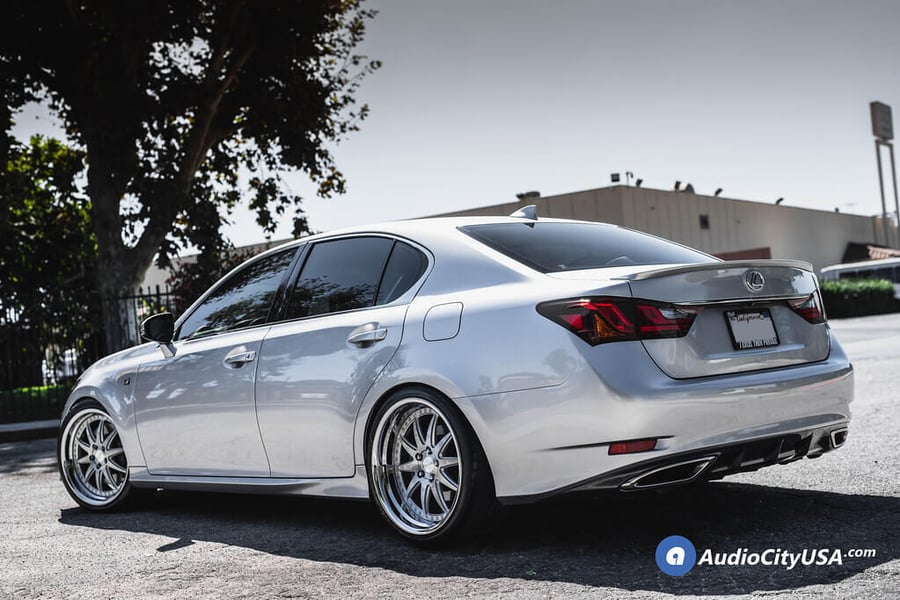 Rennen Wheels CSL 1 Silver Brushed Face With Chrome Step Lip Finish