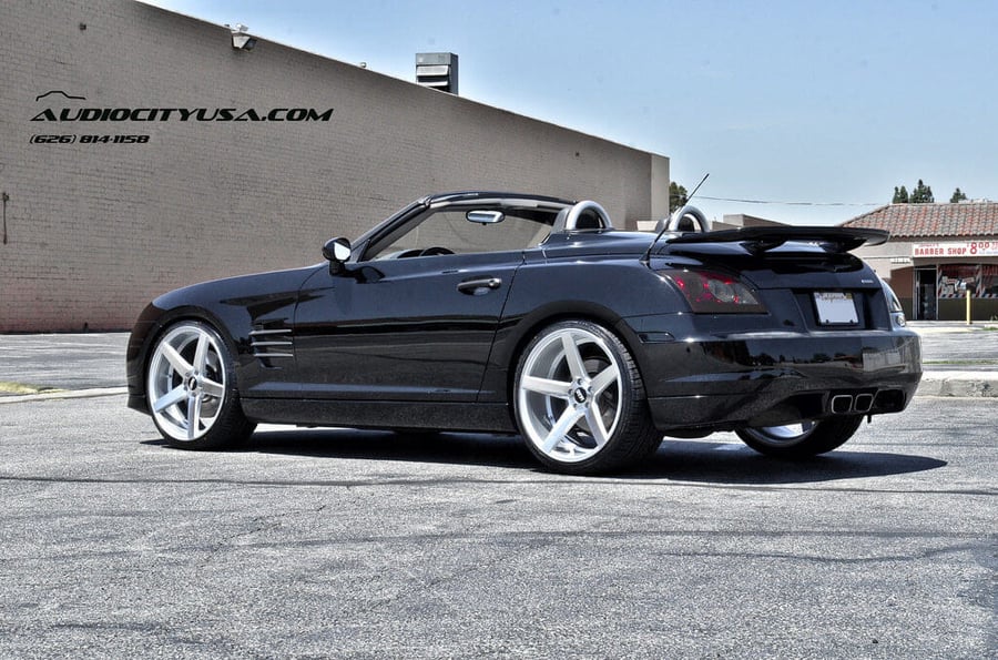 Crossfire Str6 Wrapped 2006 Chrylser Crossfire SRT-6 on 20