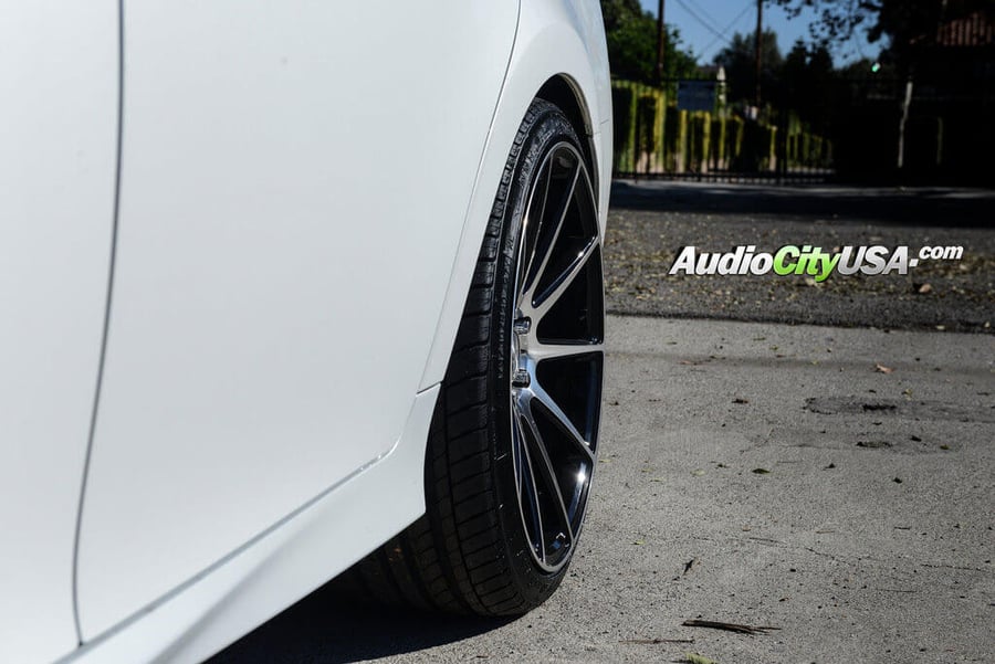 Erw Rims 2015 Lexus GS350 | 20″ ERW Wheels ERW-1 Black Machined Rims
