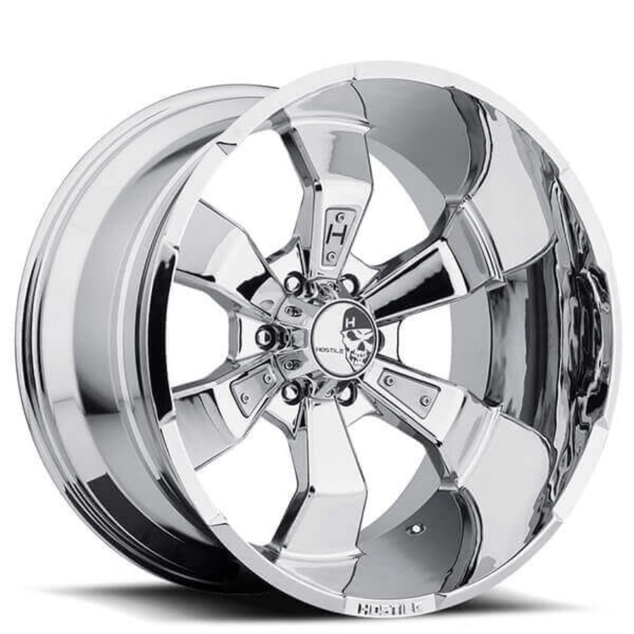 Aggressive Rims 24″ Hostile Wheels Stryker Off-Road Rims For 2016 Chevy Silverado