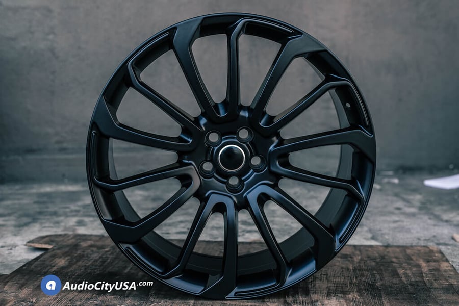 24″ Auto Biography Wheels Satin Black For Range Rover