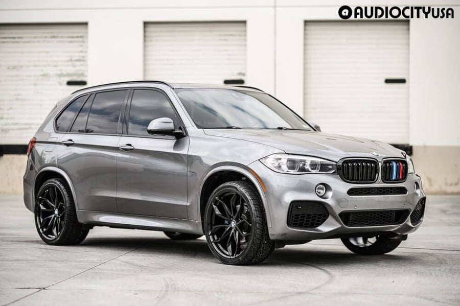 2016 BMW X5 XDRIVE 22" Road Force Wheels RF17 Gloss black 2953022