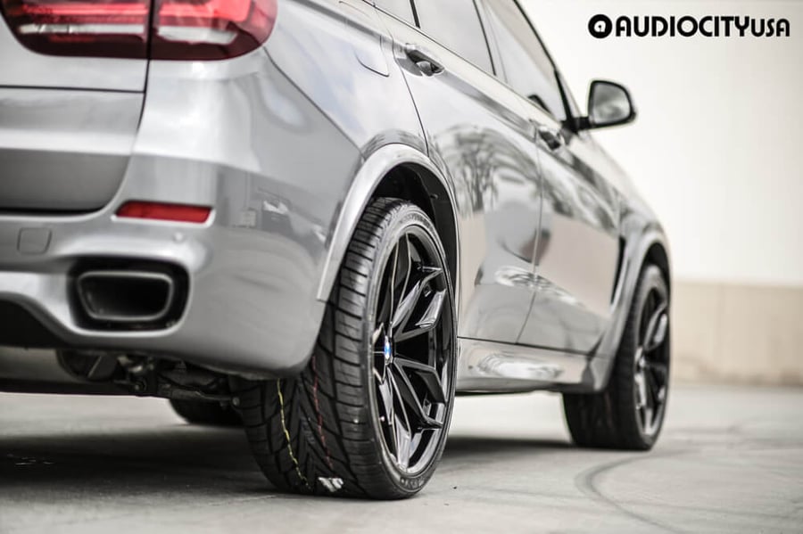 2016 BMW X5 XDRIVE 22" Road Force Wheels RF17 Gloss black 2953022