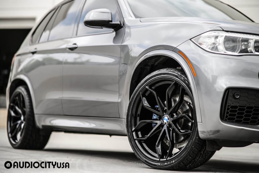 2016 BMW X5 XDRIVE 22" Road Force Wheels RF17 Gloss black 2953022