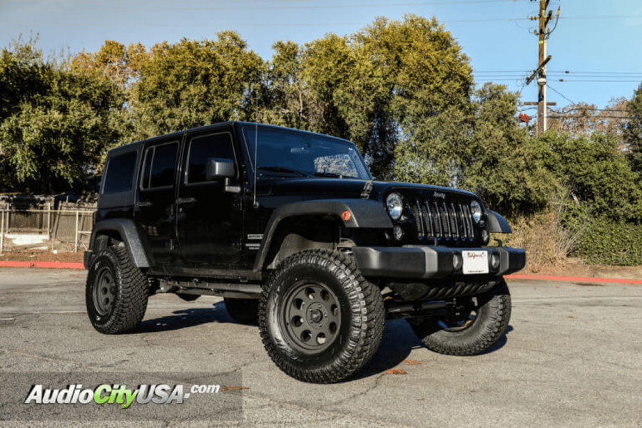 2016 Jeep Wrangler Pro Comp 7069 17 inch Wheels | Gallery | AudioCityUSA