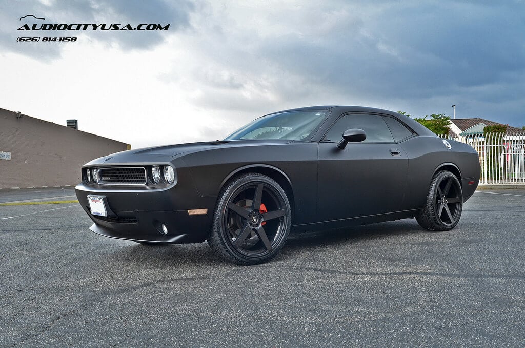 Dodge Challenger Black On Black