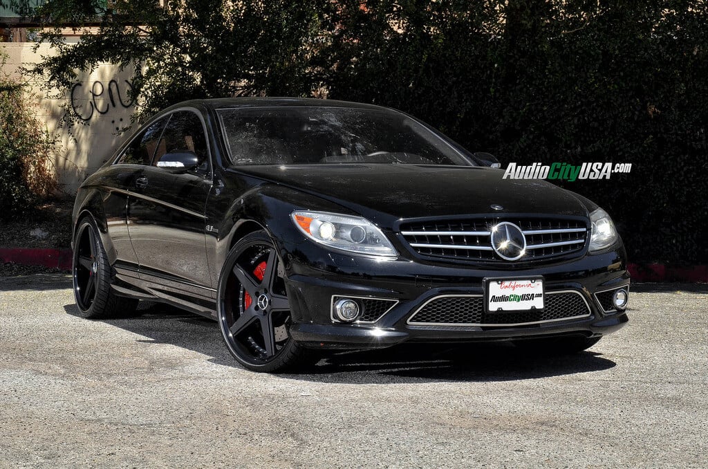 2008 Mercedes CL63 AMG with 22