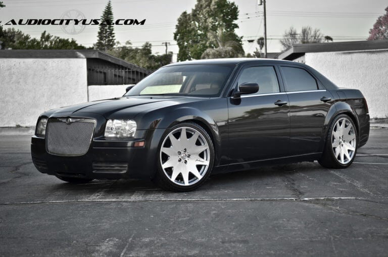 22″ MRR Wheels HR3 Silver with Machined Face Rims for Chrysler 300